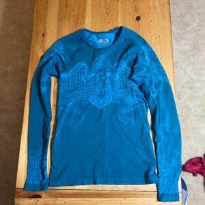 Blue Base Layer Women (No Tag, likely Med)